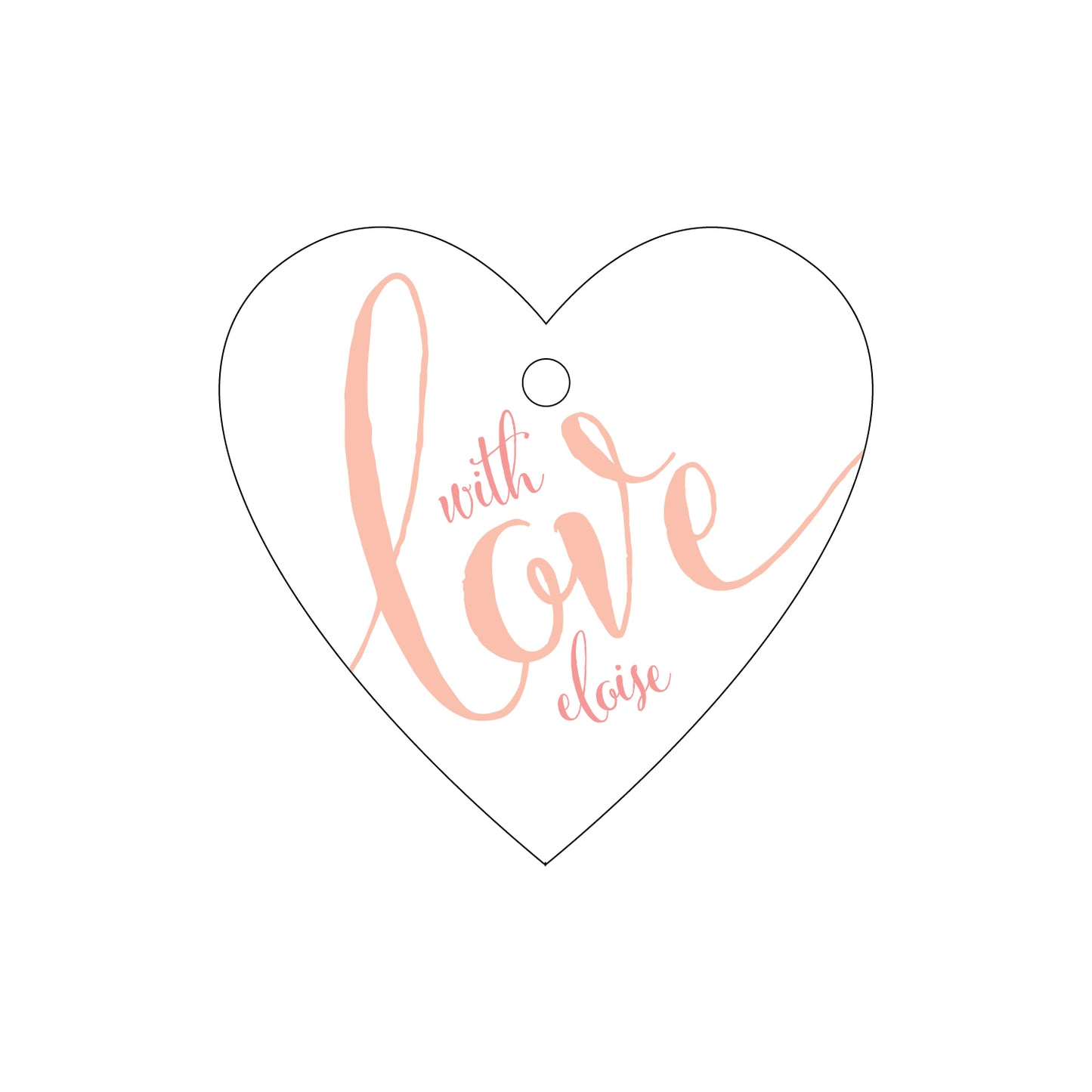 Personalized Gift Tag - T258