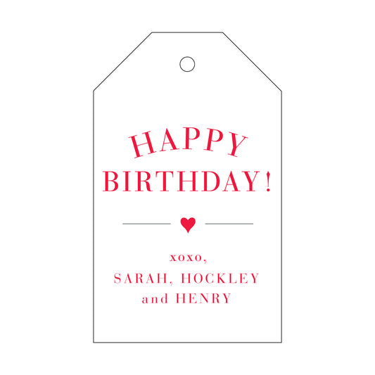 Personalized Gift Tag - T25