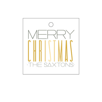 Personalized Gift Tag - T260