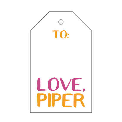 Personalized Gift Tag - T261