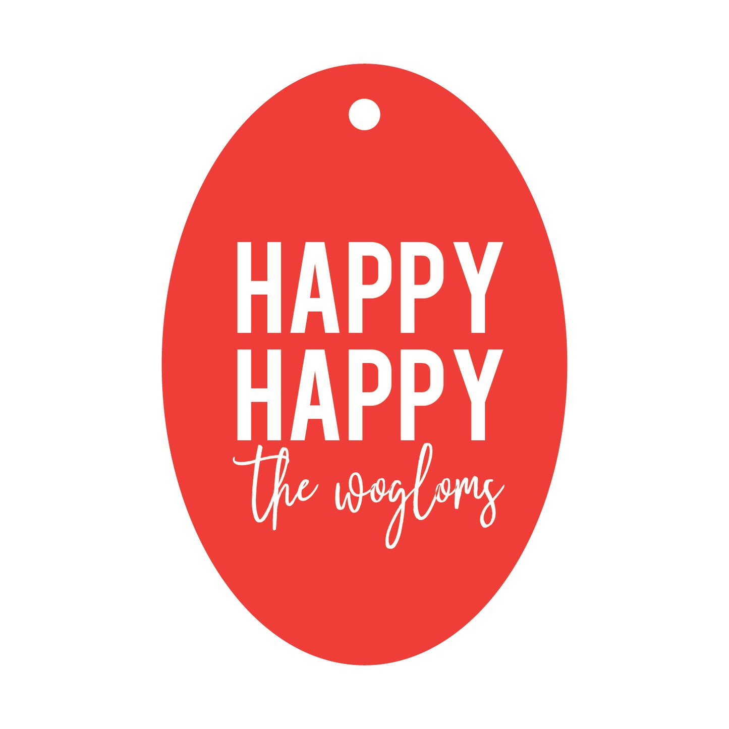 Personalized Gift Tag - T265