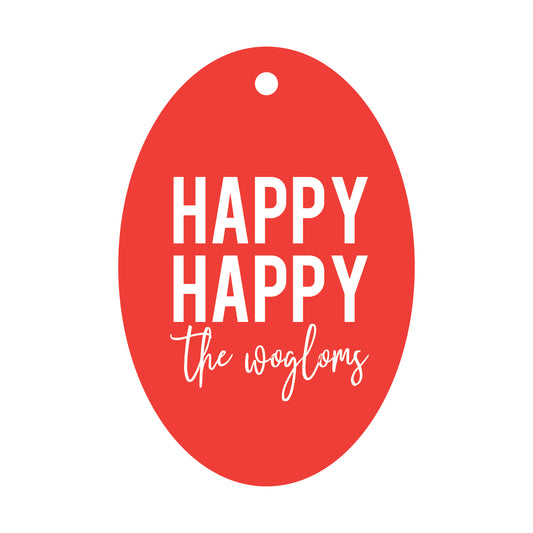 Personalized Gift Tag - T265