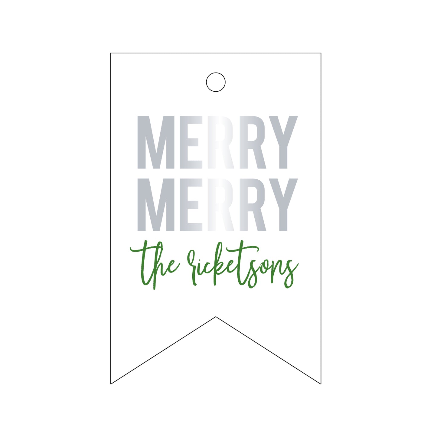 Personalized Gift Tag - T266