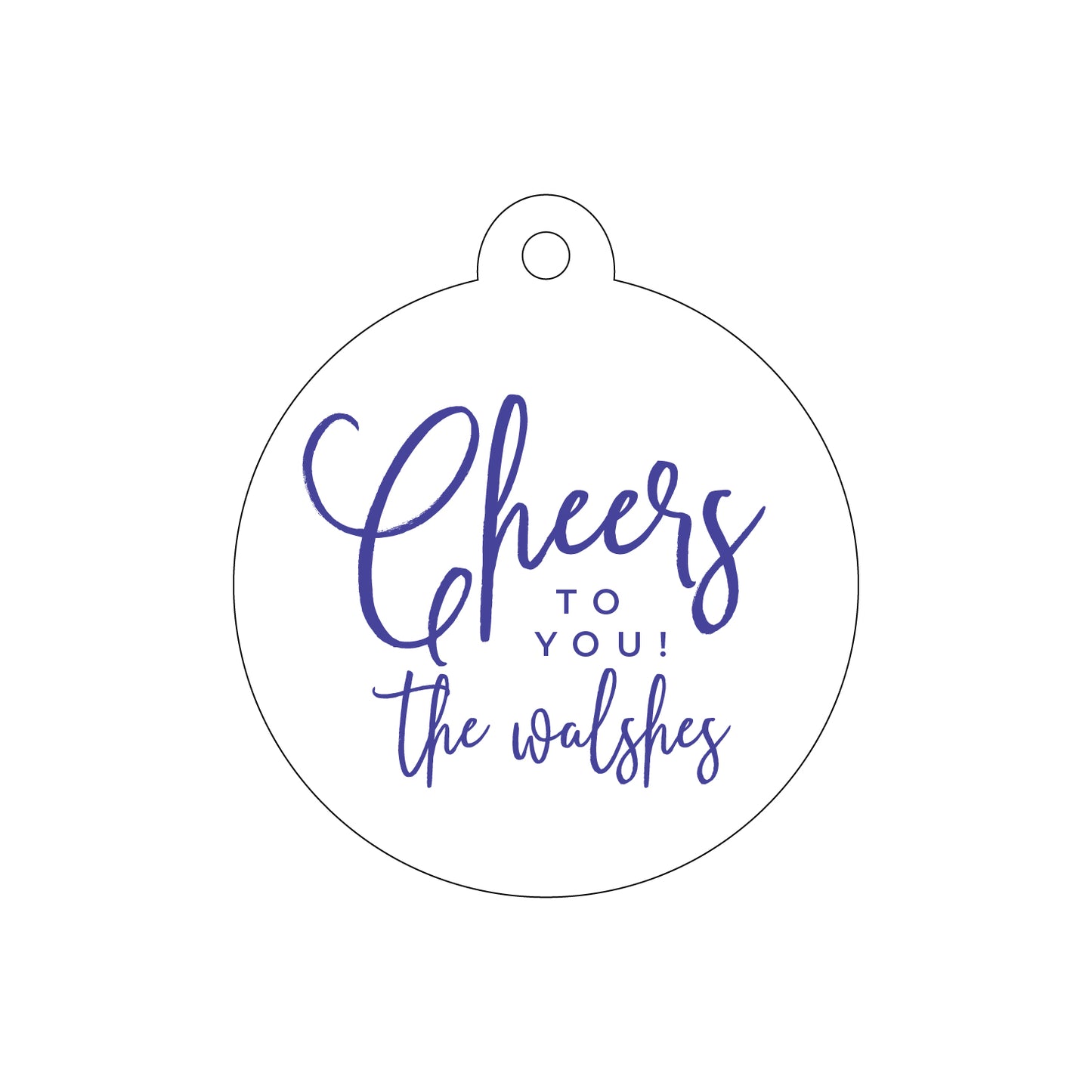 Personalized Gift Tag - T267