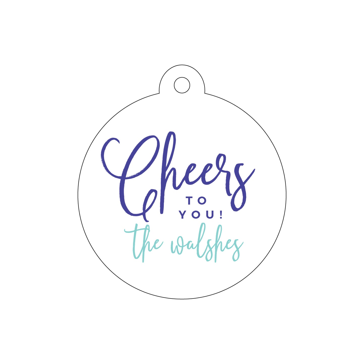 Personalized Gift Tag - T267