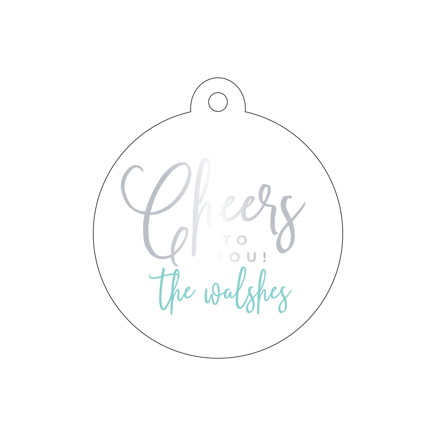 Personalized Gift Tag - T267