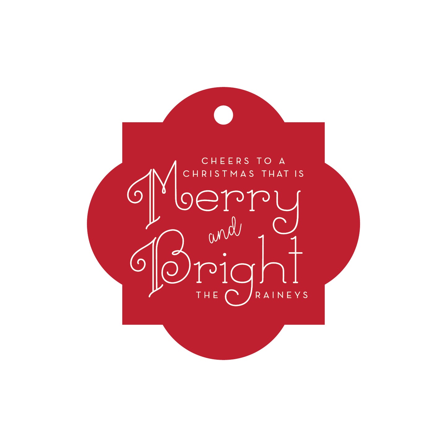 Personalized Gift Tag - T268