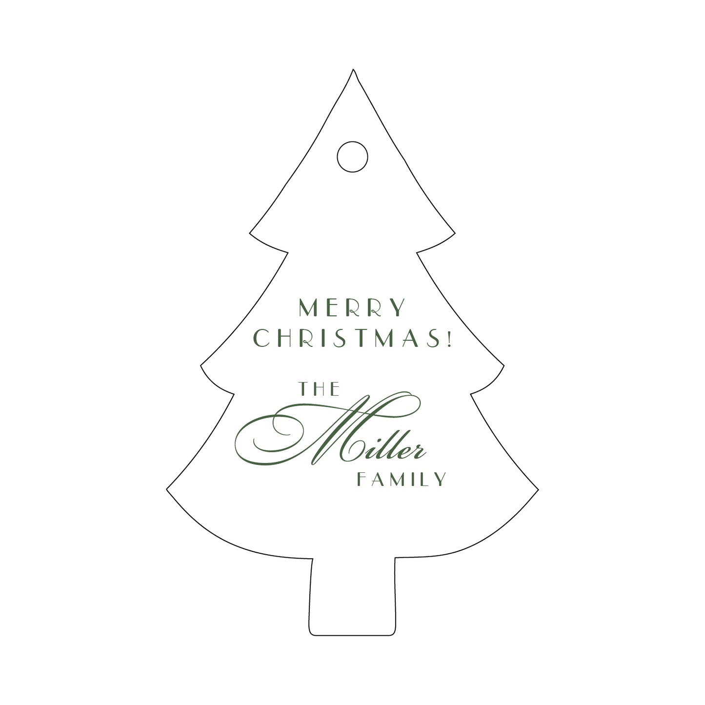 Personalized Gift Tag - T269