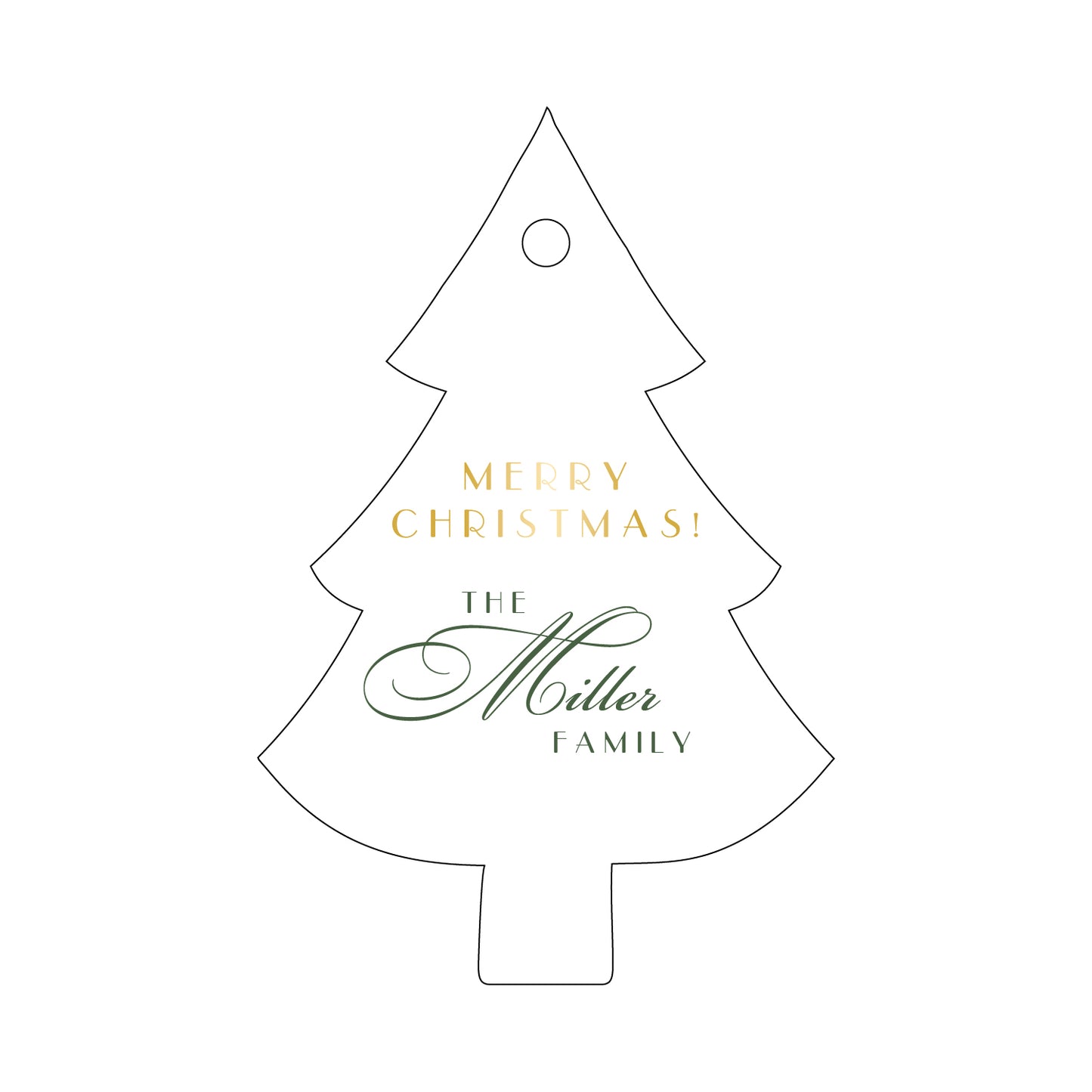 Personalized Gift Tag - T269