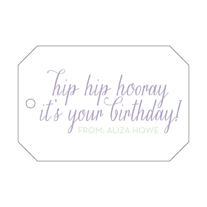 Personalized Gift Tag - T26