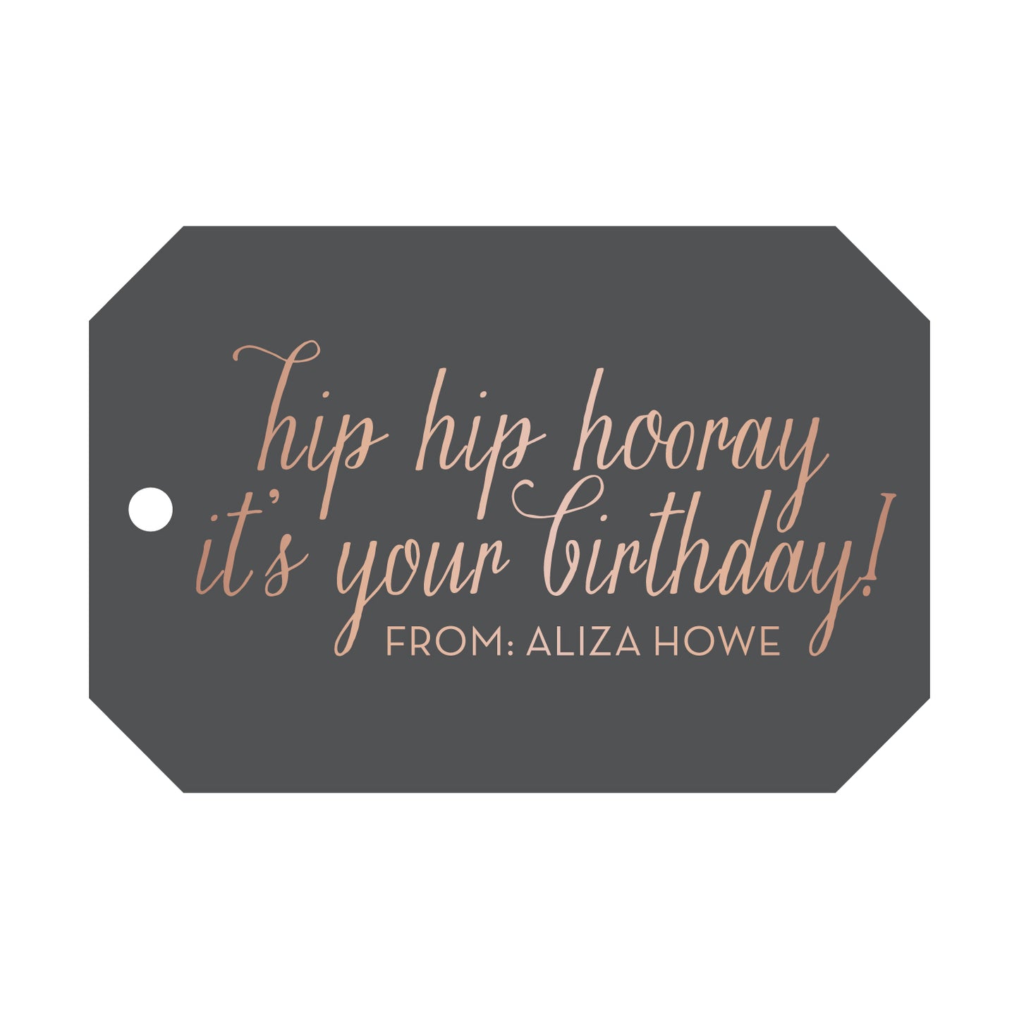 Personalized Gift Tag - T26