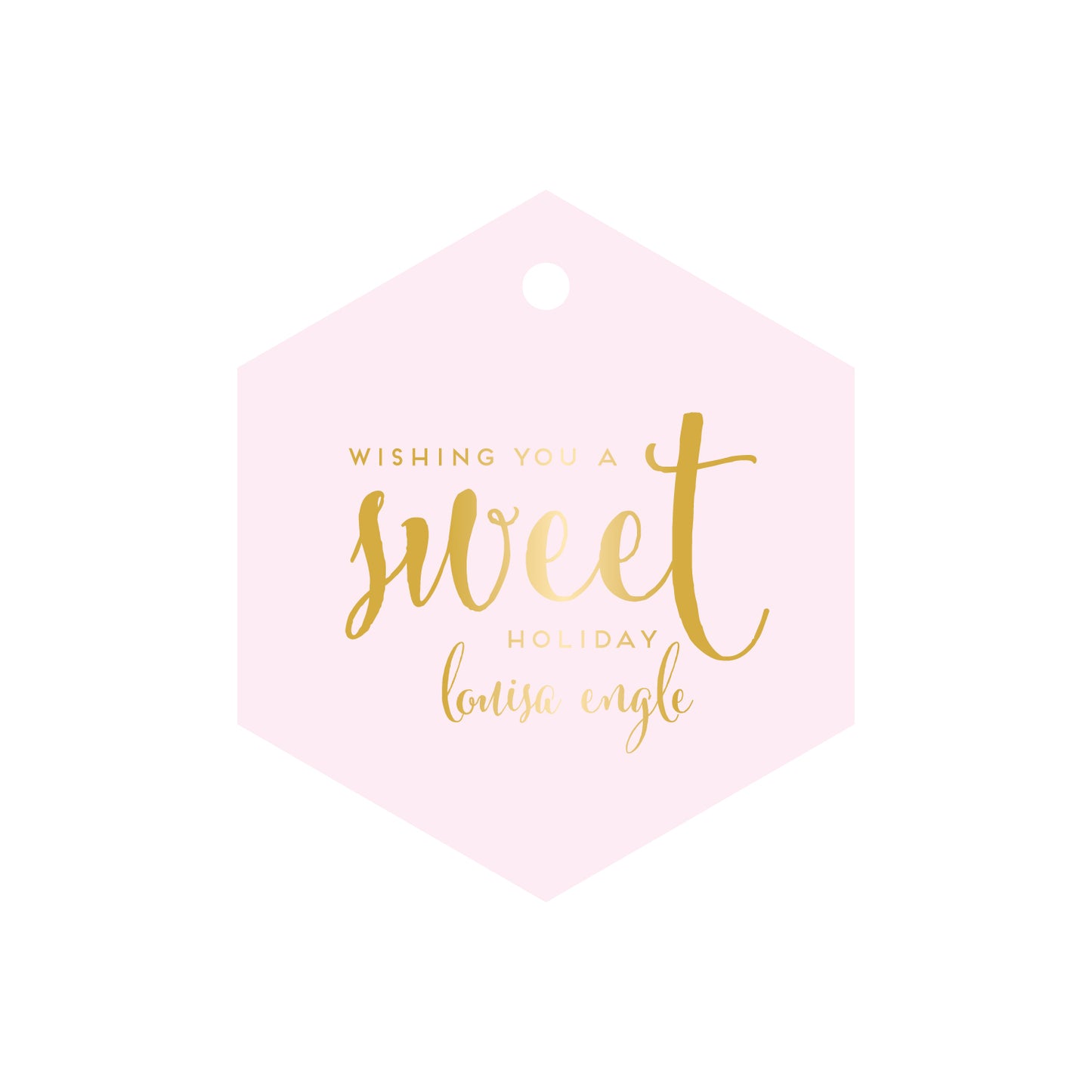 Personalized Gift Tag - T274