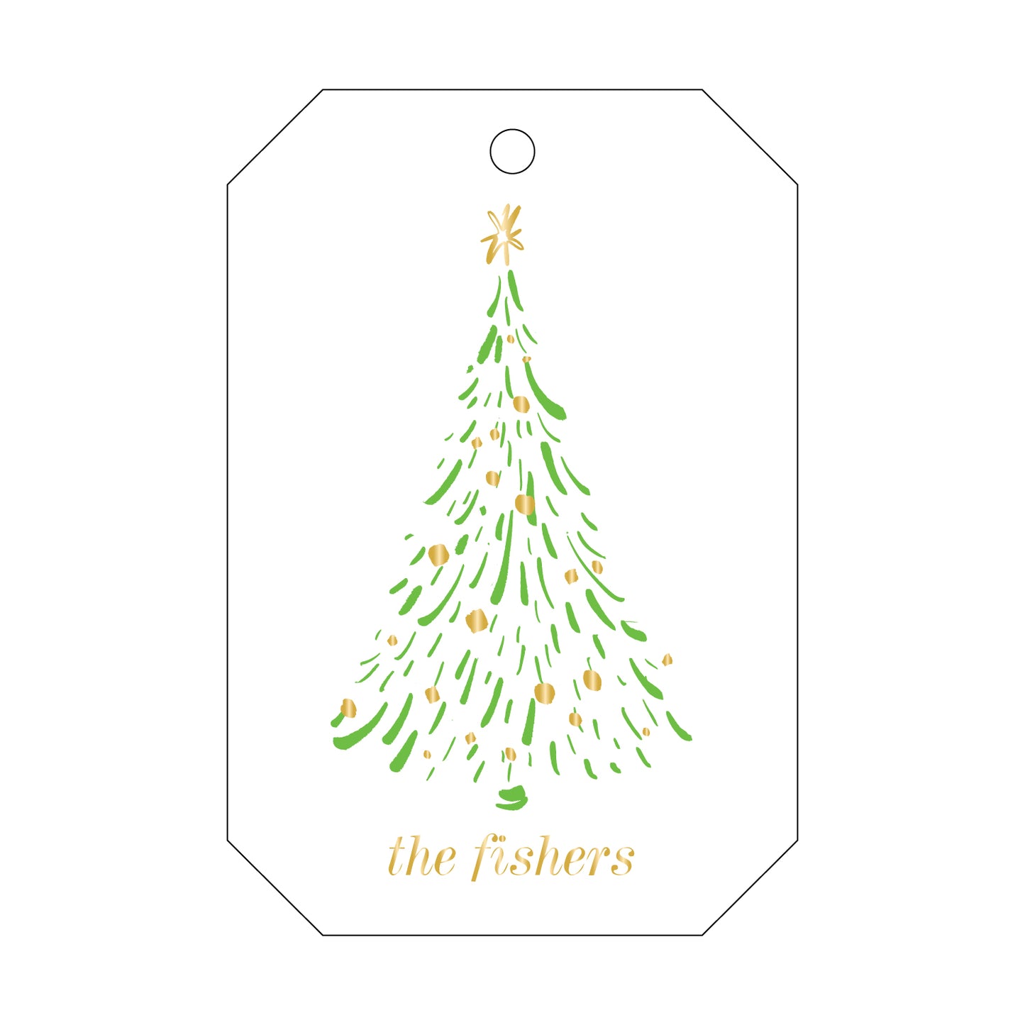 Personalized Gift Tag - T277