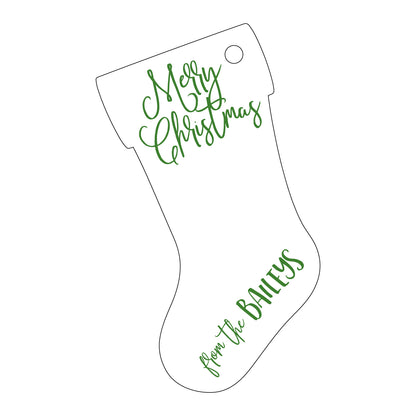 Personalized Gift Tag - T278