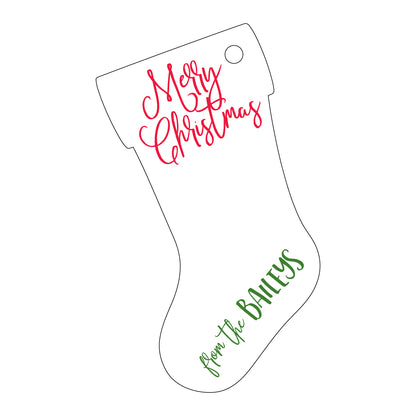 Personalized Gift Tag - T278