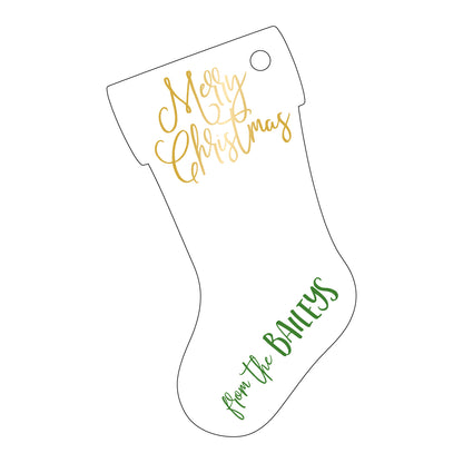 Personalized Gift Tag - T278