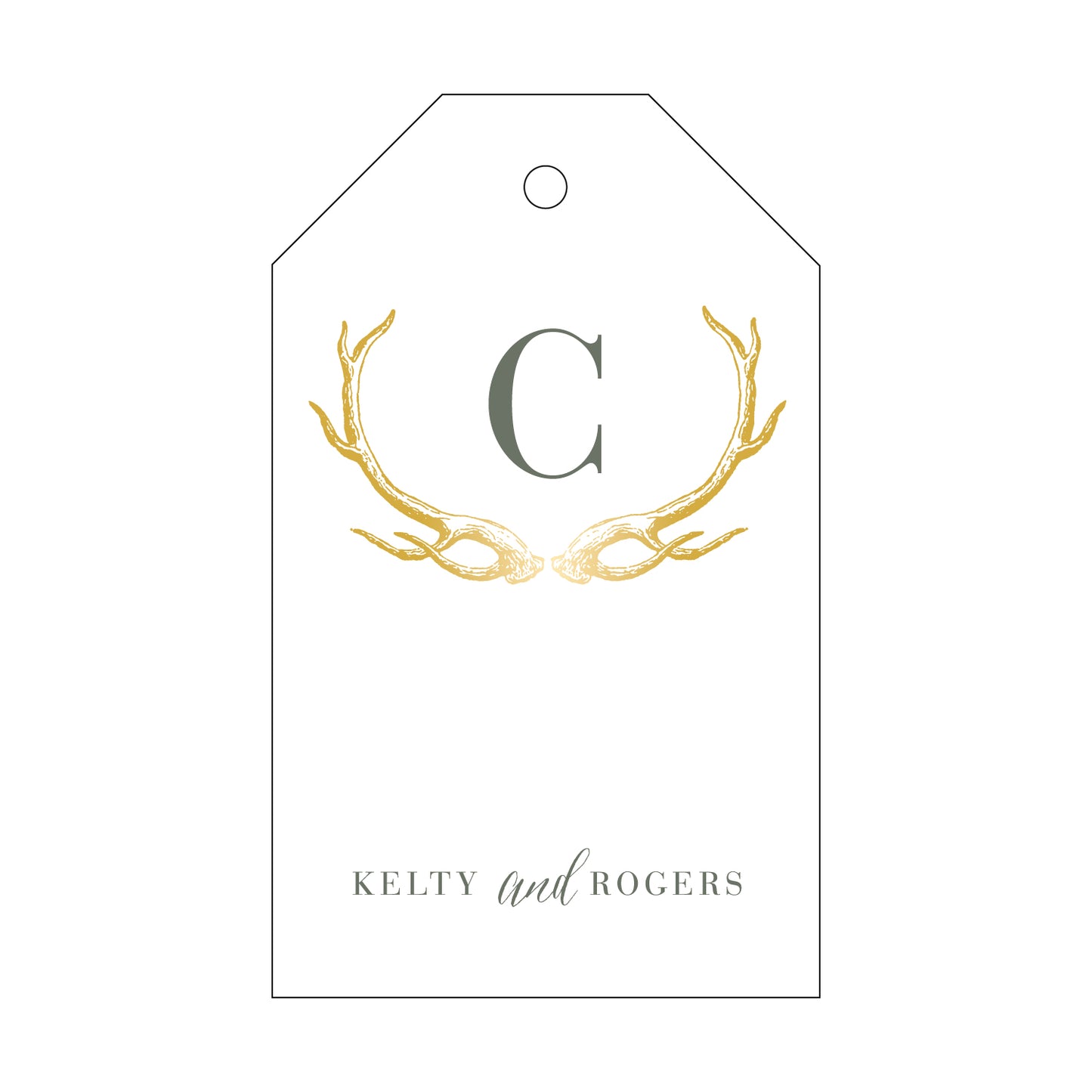 Personalized Gift Tag - T27