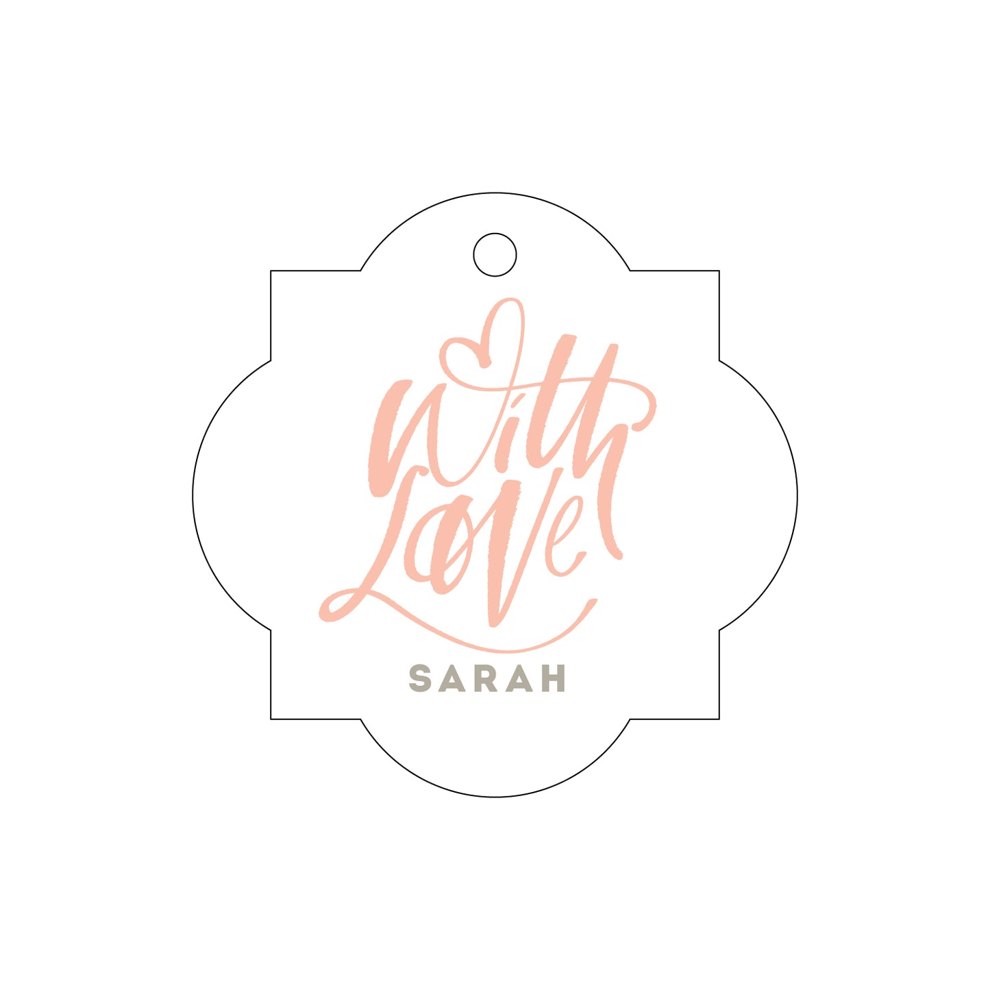 Personalized Gift Tag - T282