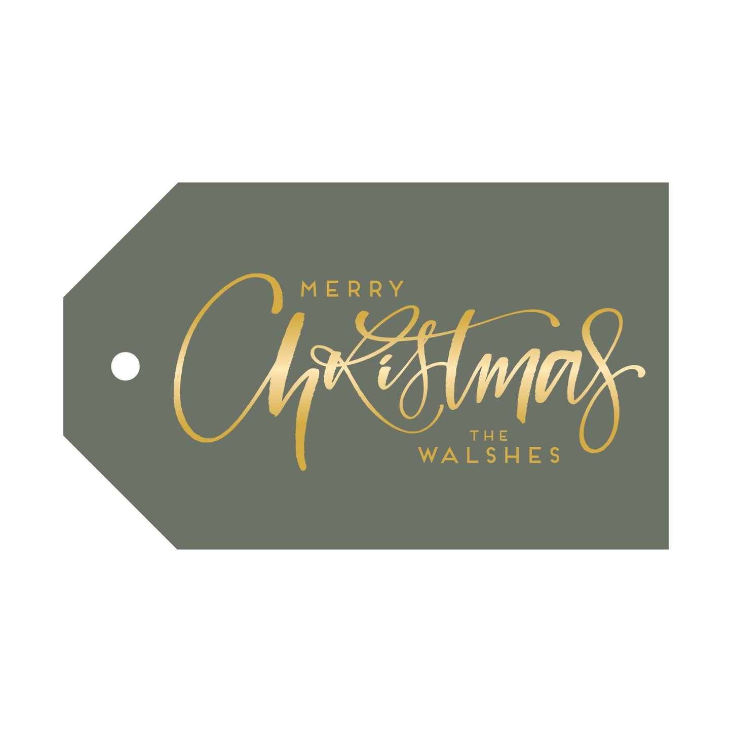 Personalized Gift Tag - T285