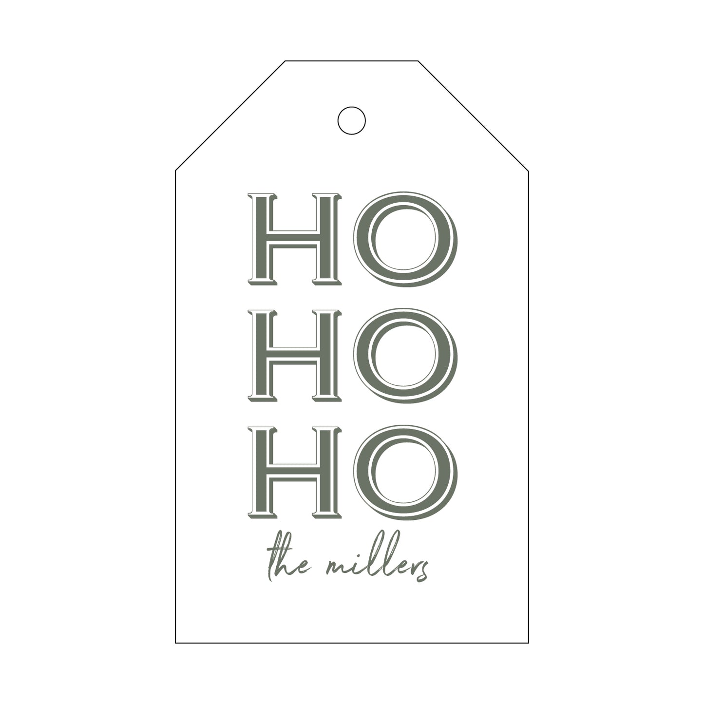 Personalized Gift Tag - T287