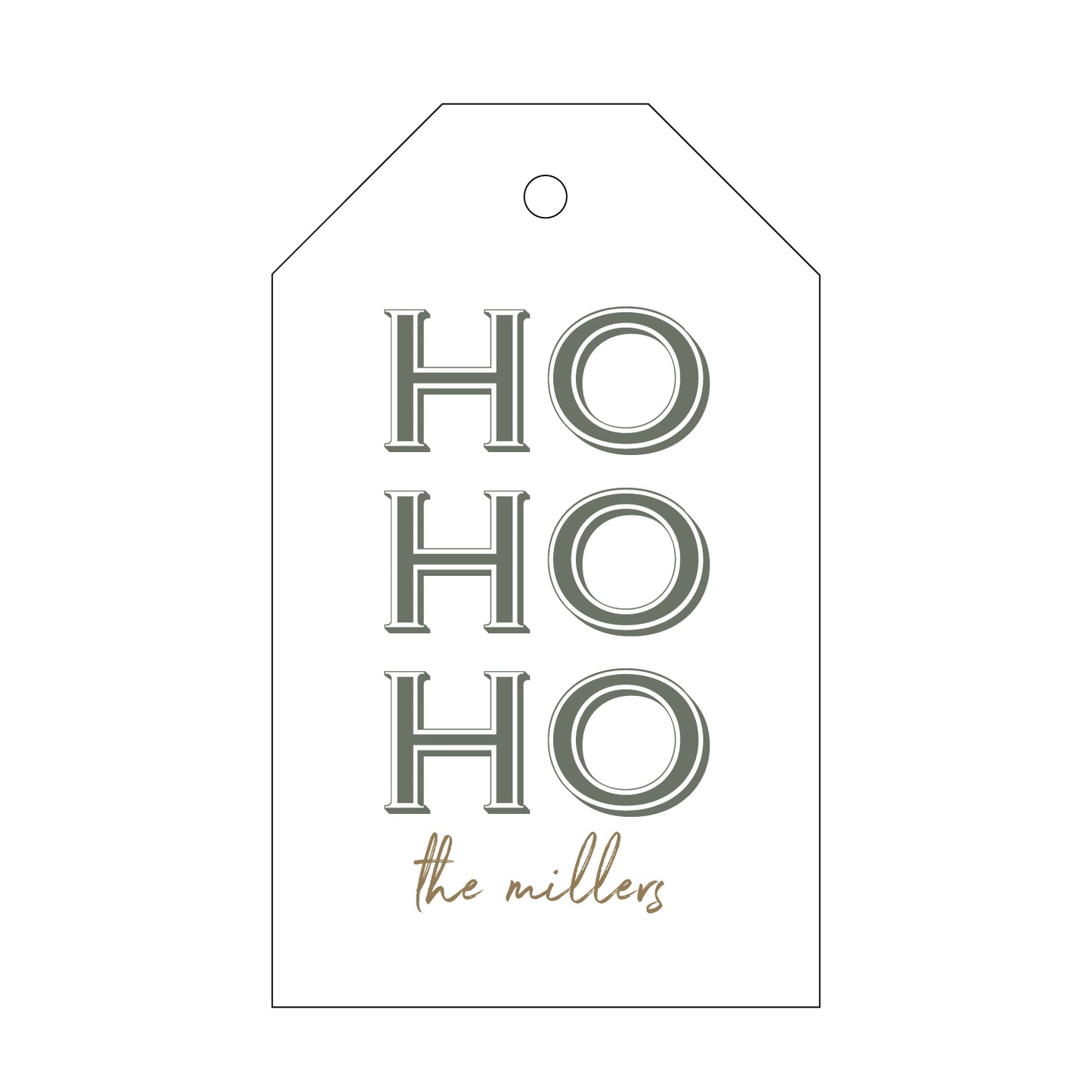 Personalized Gift Tag - T287