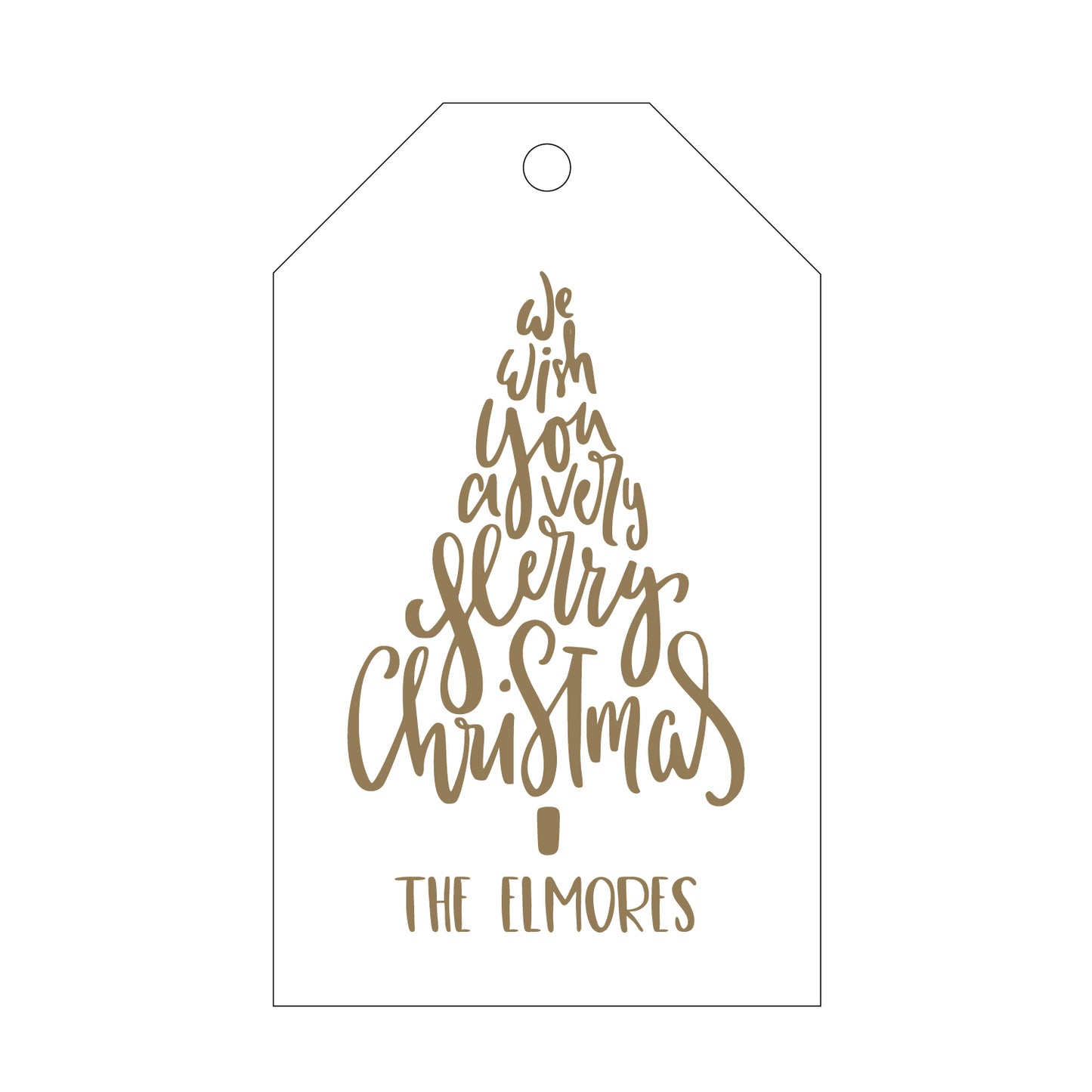 Personalized Gift Tag - T290