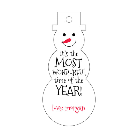 Personalized Gift Tag - T291