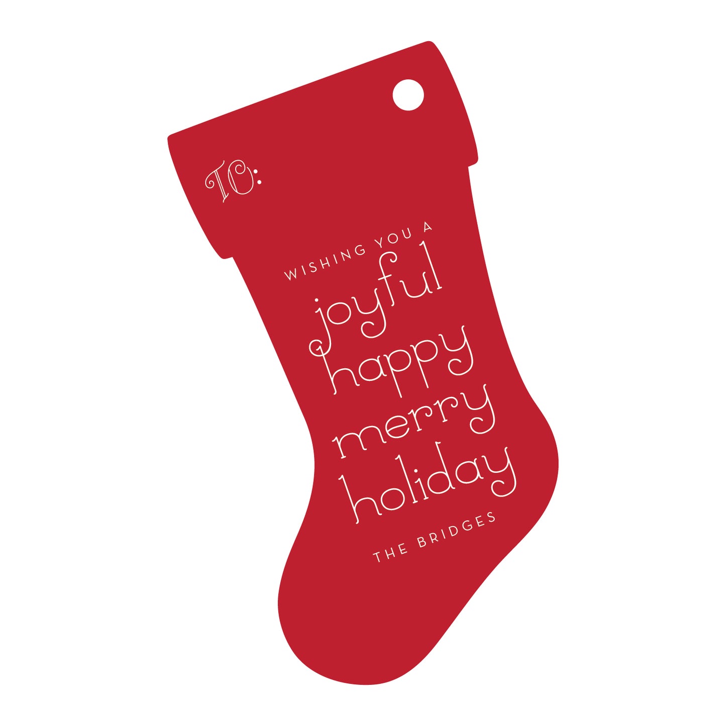 Personalized Gift Tag - T292