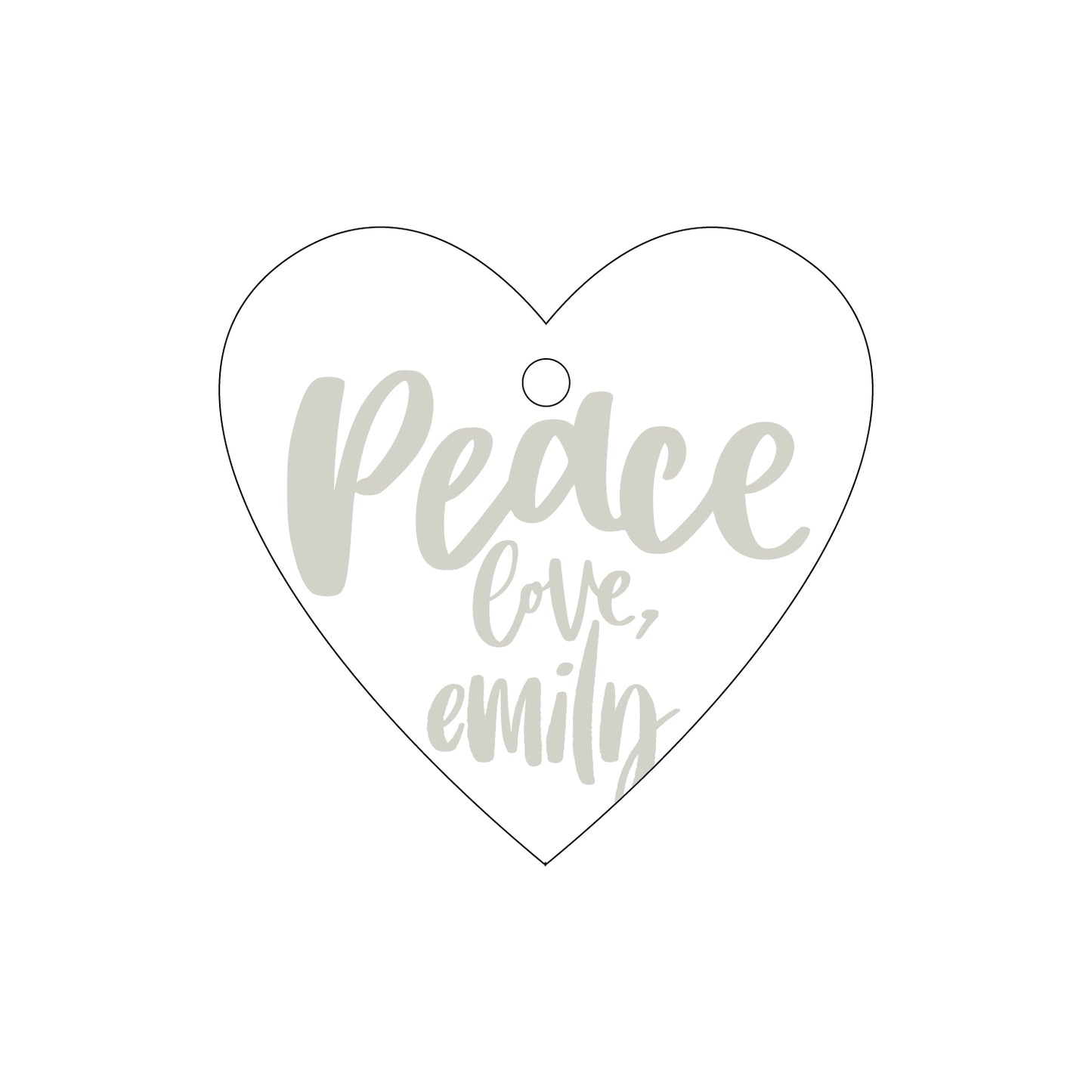 Personalized Gift Tag - T295