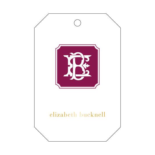 Personalized Gift Tag - T296