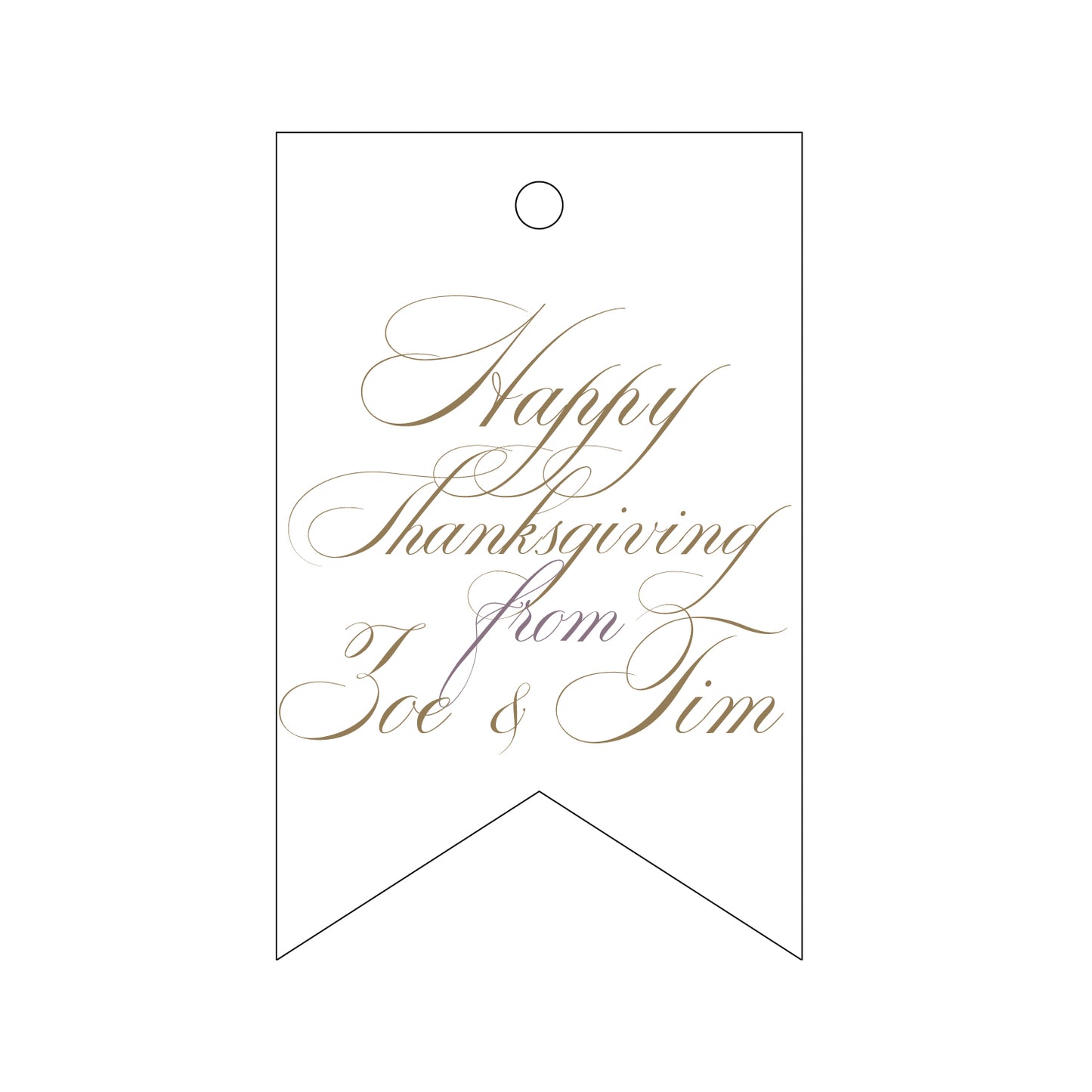 Personalized Gift Tag - T298