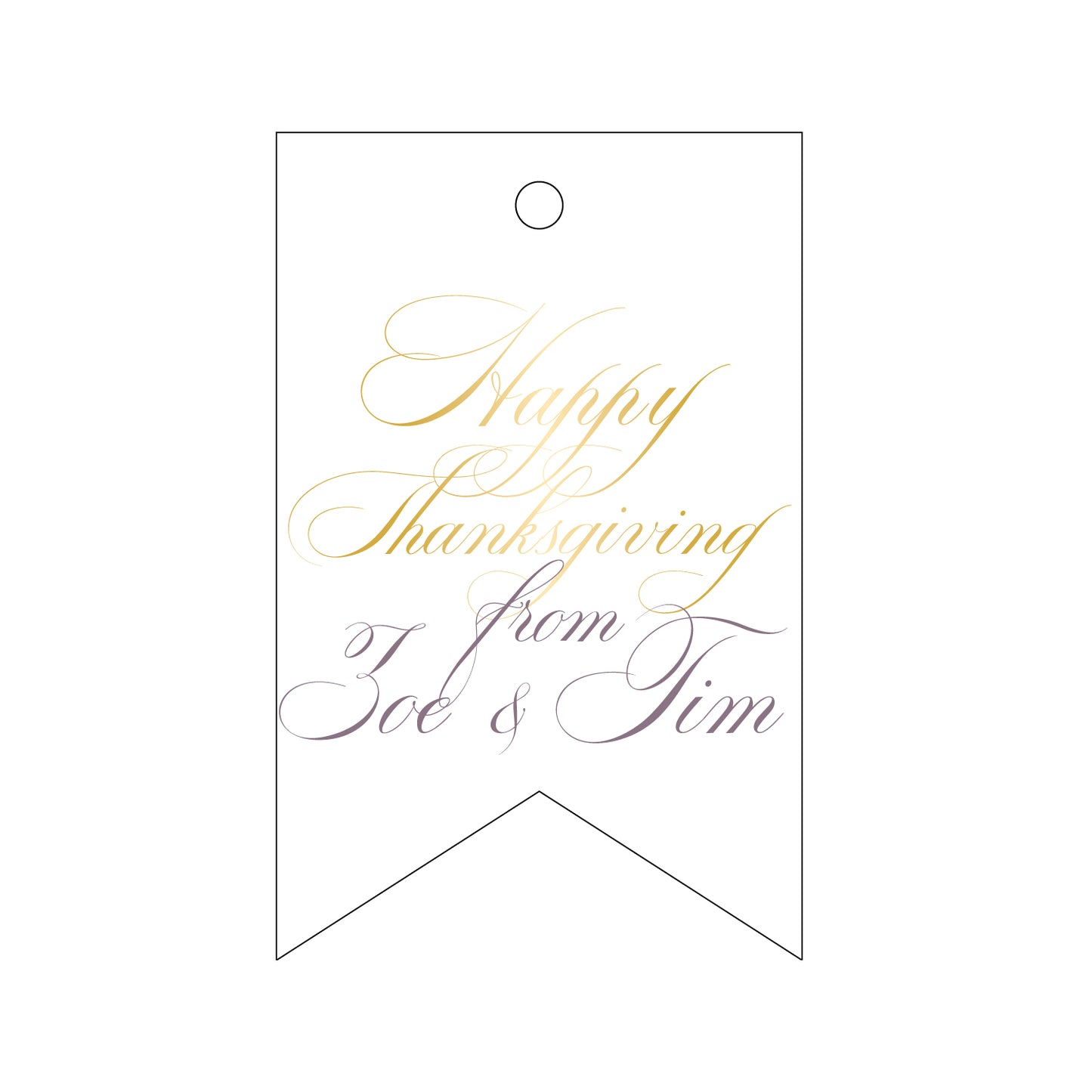 Personalized Gift Tag - T298