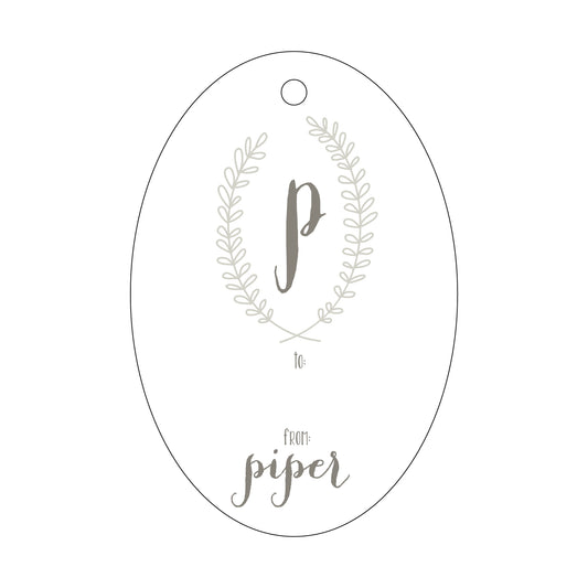 Personalized Gift Tag - T29