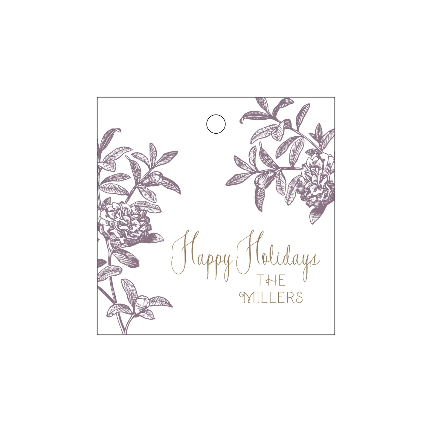 Personalized Gift Tag - T306