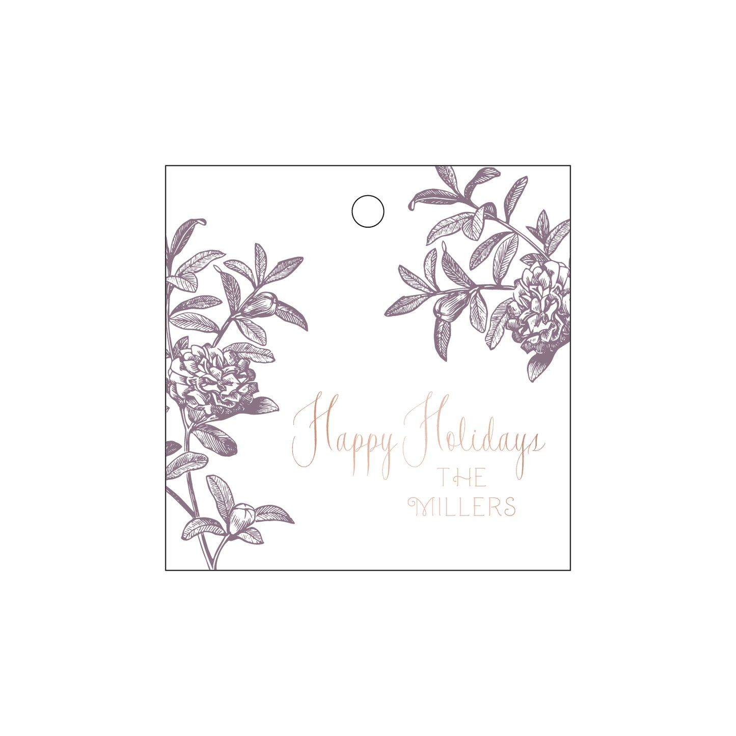 Personalized Gift Tag - T306