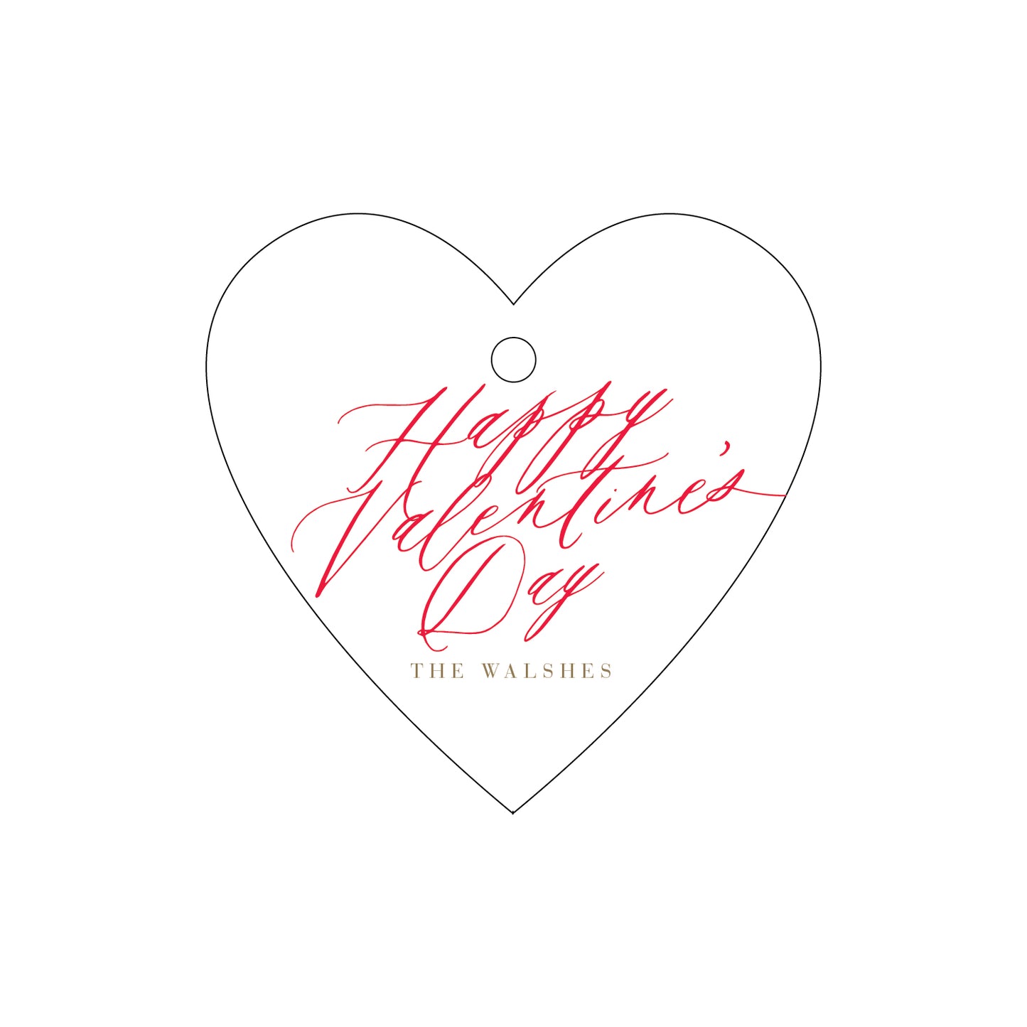 Personalized Gift Tag - T307