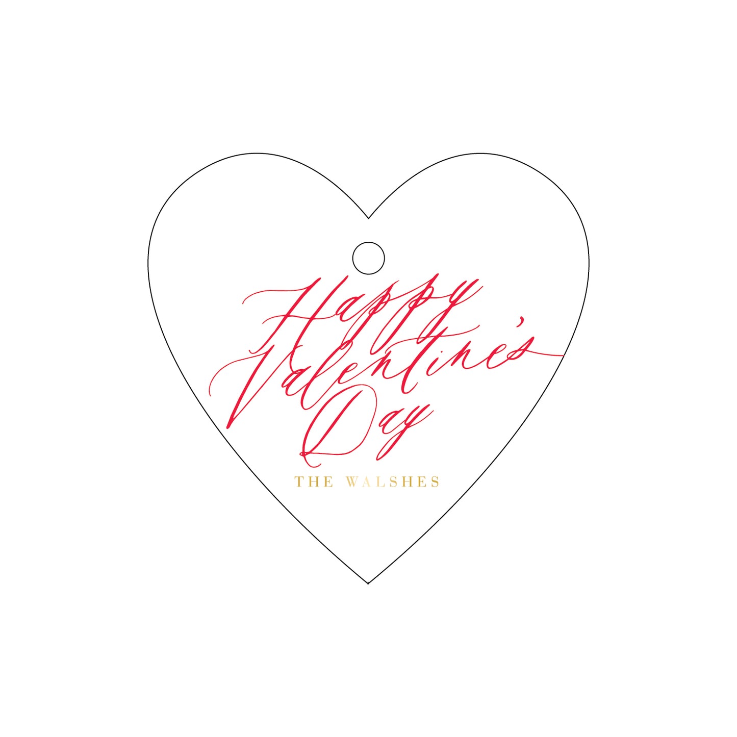 Personalized Gift Tag - T307