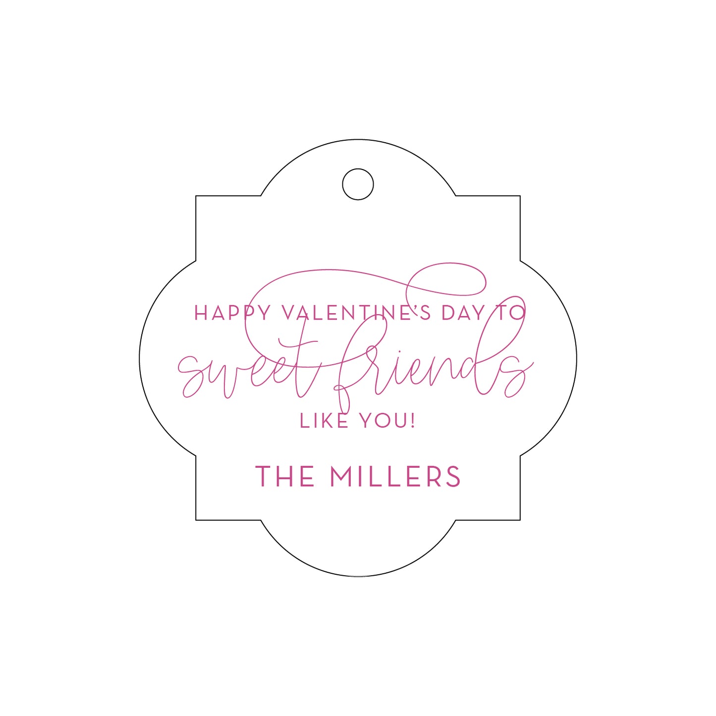 Personalized Gift Tag - T308