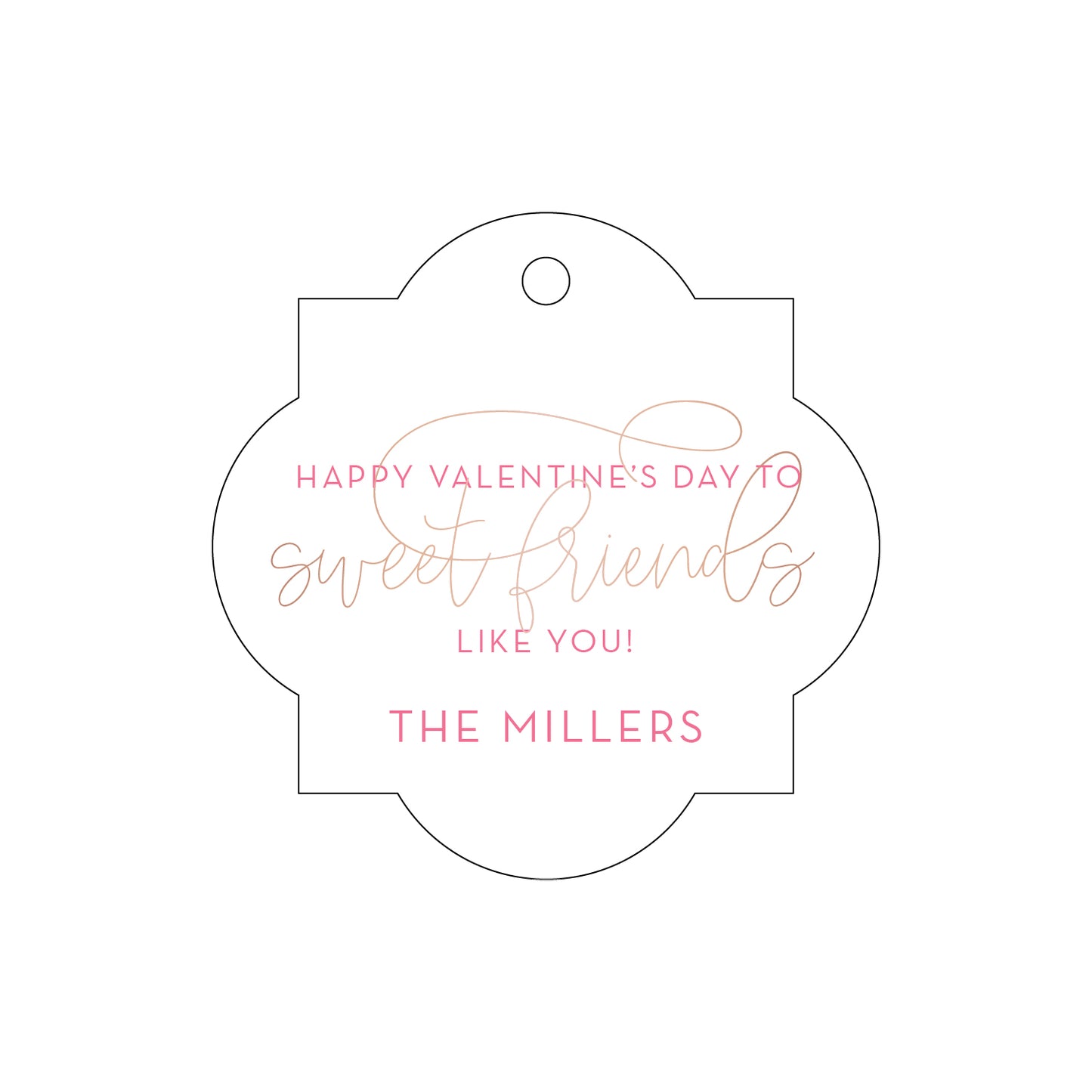 Personalized Gift Tag - T308