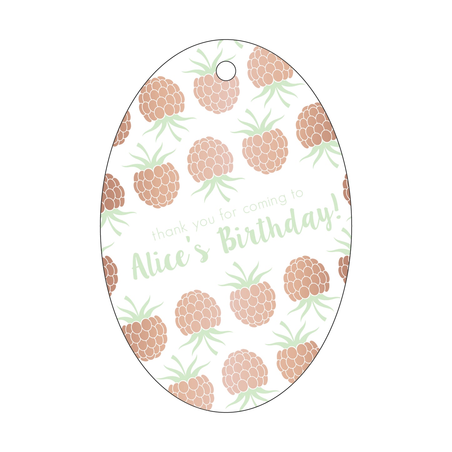 Personalized Gift Tag - T30