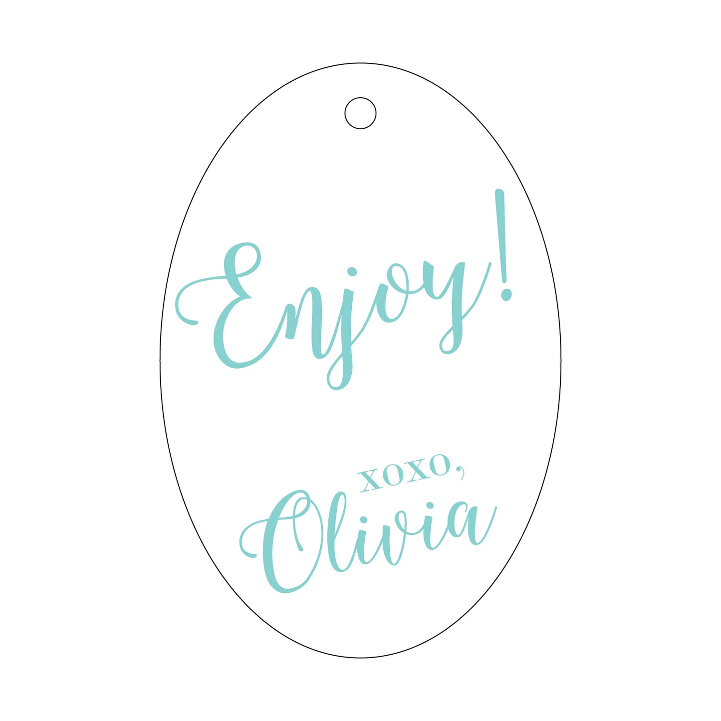 Personalized Gift Tag - T31