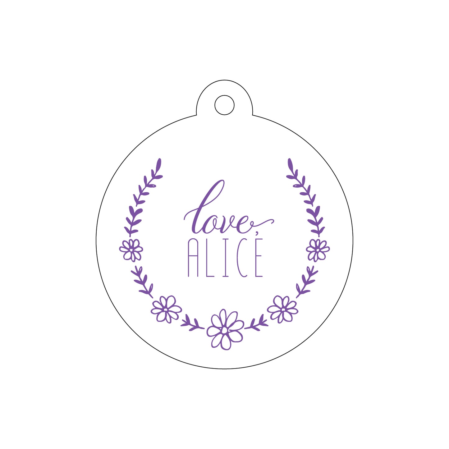 Personalized Gift Tag - T311