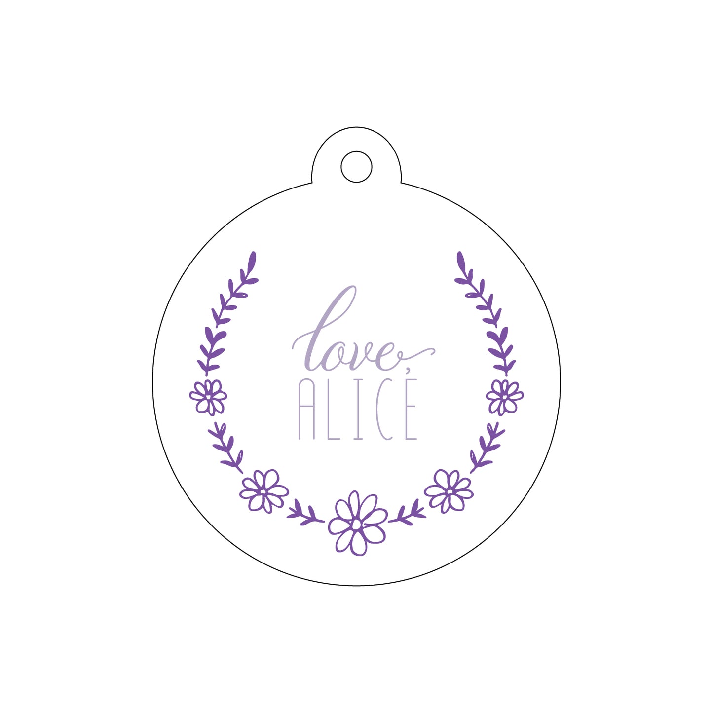 Personalized Gift Tag - T311
