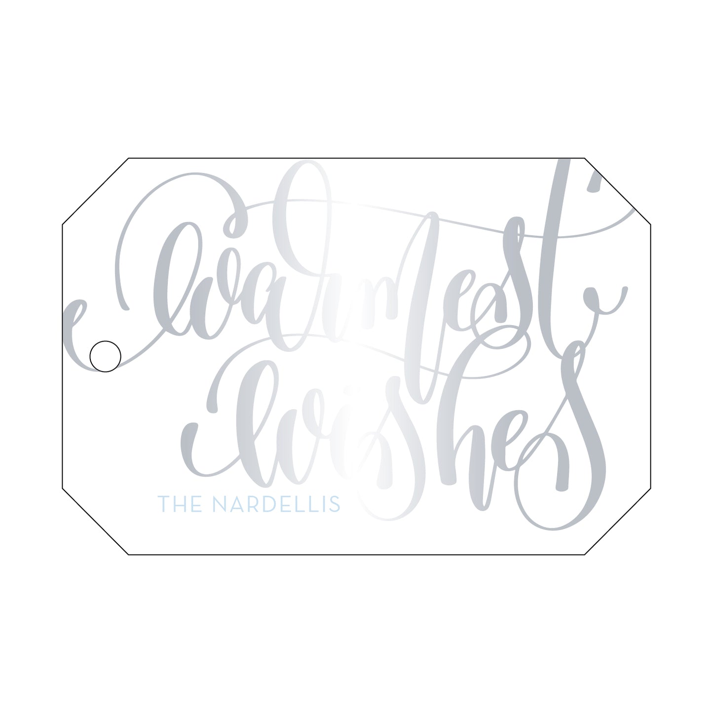 Personalized Gift Tag - T312