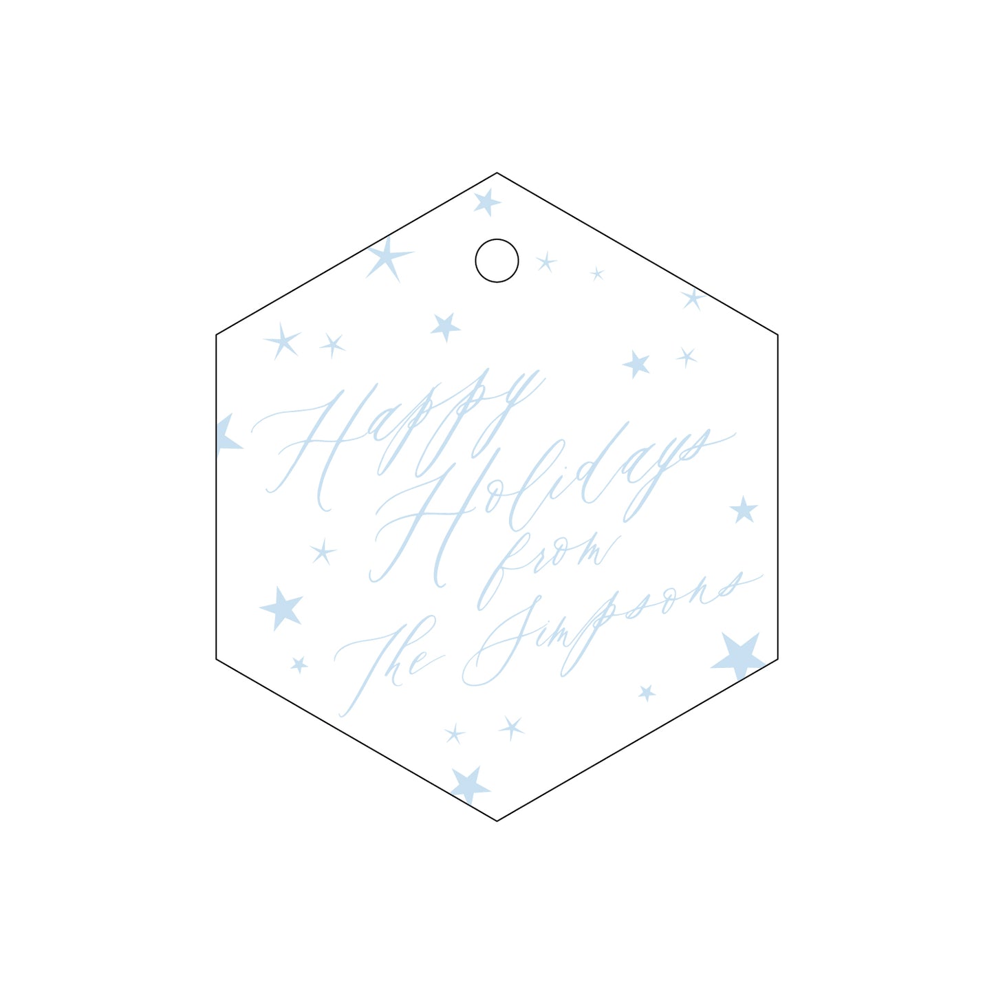 Personalized Gift Tag - T313