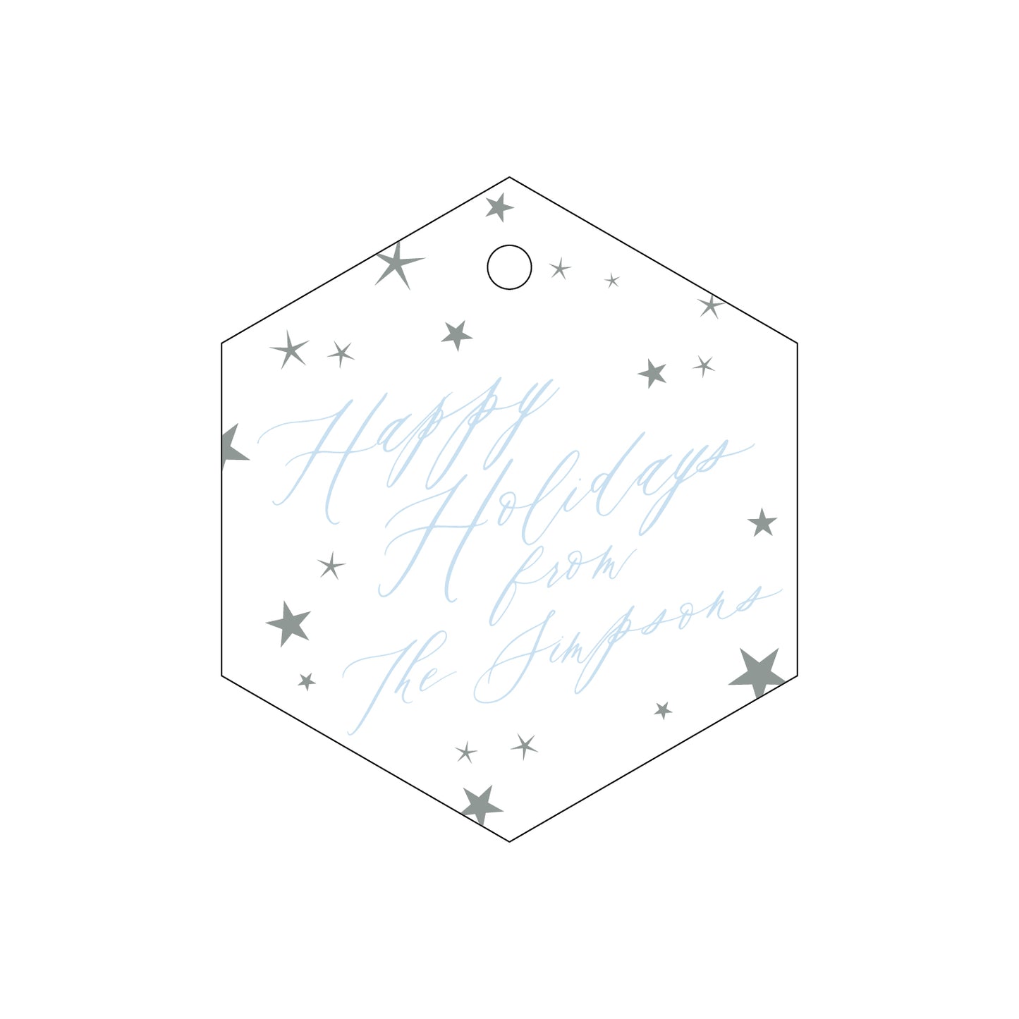 Personalized Gift Tag - T313