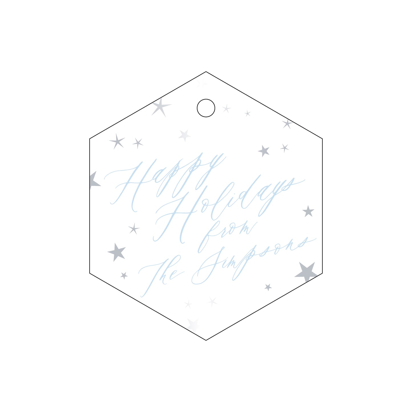 Personalized Gift Tag - T313