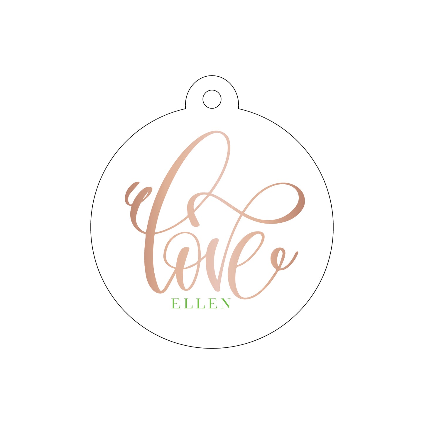 Personalized Gift Tag - T314