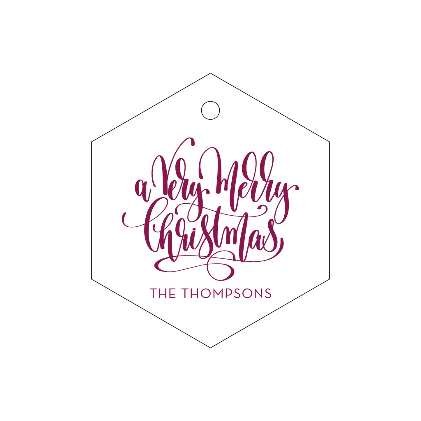 Personalized Gift Tag - T315