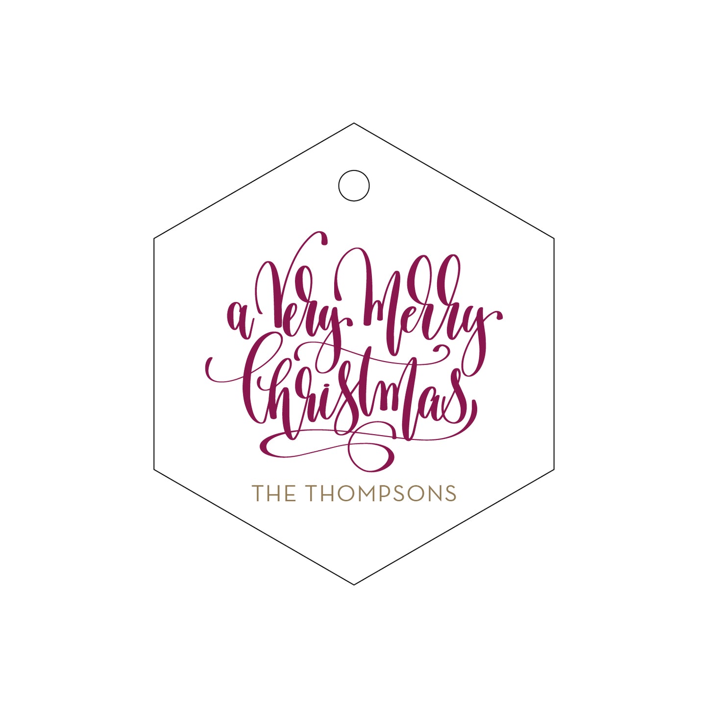 Personalized Gift Tag - T315